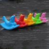 Directo de fábrica jardín de infancia plástico engrosado balancín multicolor opcional niños balancín monocromático balancín animal