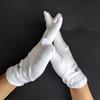 Luvas de algodão com estampa de LOGO luvas de algodão brancas luvas de proteção para o trabalho luvas de algodão algodão jersey prato de algodão contas luvas de etiqueta