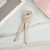 Moda Criativa Tendência Fivela Pendurada Nó Peruano Corda de Couro Tecelagem Acessórios Chaveiro de Carro Pingente de Bolsa de Boneca Atacado