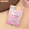 Presilha de Cabelo Fofa de Desenho Animado Cachorrinho Cordão de Celular Elástico de Cabelo Versátil Menina Presilha para Franja Presilha Lateral Corda de Cabelo Elástica Alta para Rabo de Cavalo