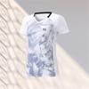 Nova Roupa de Badminton Masculina e Feminina Manga Curta Secagem Rápida Top Roupa de Tênis Infantil e Estudantil Roupa de Competição e Treinamento Respirável 4032