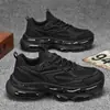 Sapatos Casuais Esportivos Masculinos de Malha Respirável Verão Novo Estilo Moda Versátil Sapatos de Solado Plano Versátil Tendência Sapatos de Pai