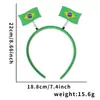 2026 Copa do Mundo Estados Unidos, Canadá e México Padrão de Bandeira Faixa de Cabeça Acessório de Cabelo Adereço de Foto Chapéu de Bandeira Copa do Mundo