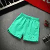 Calça de Praia Shorts Casal Mão Rápida Vermelhos Mesmo Estilo Espírito Social Cara Fino Calça de Três Pontos Shorts Masculino Tendência de Dois Pontos