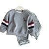 Conjunto de Sudadera de Primavera y Otoño para Niños 2025 Nuevo Estilo para Niños Ropa para Bebé Primavera y Otoño Conjunto de Dos Piezas de Jeans