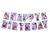 Conjunto de Decoração de Festa de Bruxas Transfronteiriça: Faixa, Balões, Cortina de Lantejoulas, Enfeites de Favo de Mel, Decorações Penduradas Espirais - Conjunto Completo