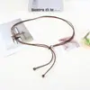 Cinturón Fino de Cuerda de Cuero Suave Nuevo para Mujer Vestido de Verano Camisa Decoración de Moda Combinable Ajustable Cuerda Larga para la Cintura Moda