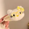 Muñeca de Peluche de Dibujos Animados Dulce y Linda Pasador para el Cabello Niña Corazón Roto Flequillo Pinza Lateral Pinza Rota Pasador Femenino Accesorios para el Cabello