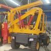 Bate-estacas de proteção de corrimão bate-estacas de proteção de corrimão de rodovia equipamento novo bate-estacas de proteção de corrimão pequeno