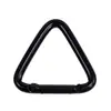 Llavero de mosquetón triangular de aleación de aluminio de colores Colgante para bolso Accesorios Venta al por mayor