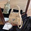 Comércio exterior popular deste ano bolsa pequena portátil feminina 2025 nova moda all-match bolsa de boliche bolsa mensageiro de alta qualidade