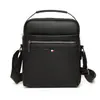 Mochila Popular Masculina Transfronteiriça, Bolsa de Couro de Alta Qualidade Leve para Negócios com Grande Capacidade e Múltiplos Bolsos, Bolsa de Ombro Masculina que Pode Ser Carregada na Mão
