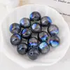 [Paquete de 20-40 Piezas] Cuentas Redondas de Azúcar Doble con Agujero Pasante en Forma de Corazón de 16 mm para Cadenas de Teléfono Materiales de Bricolaje Cuentas Sueltas Hechas a Mano Joyería