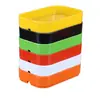 Plato para Barbacoa al Aire Libre, Brochetas, Plato para Incienso, Mesa de Barbacoa de Autoservicio, Vajilla Rectangular de Plástico para Guarniciones, Barbacoa de Melamina