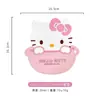 Tapete de Isolamento Térmico Sanrio, Tapete Anti-Queimadura para Tigela, Tapete de Mesa de Jantar High-End à Prova d'Água e de Óleo, m Tapete de Copo Fofo para Estudante, Jogo Americano