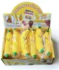 Juguete squishy de fruta para aliviar el estrés, juguete de simulación realista para aliviar el estrés y desahogarse, bloques de fruta coloridos rellenos de harina