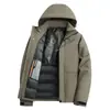 Ropa Nueva de Algodón con Grafeno para Hombre de Alta Calidad Tres Pruebas Ropa de Algodón de Invierno para Hombre Engrosada Color Popular Ropa de Algodón Chaqueta Acolchada Alta Tecnología