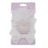 Set de 3 Piezas de Diadema para el Cabello de Nylon de Alta Elasticidad para Niños, Accesorios para la Cabeza, Diadema de Flor con Lazo de Donut para Fotos de Bebé