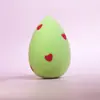 Fabricante directo en stock huevo de belleza de flor colorida sin látex forma de calabaza huevo de maquillaje gota de agua estrella oblicua borla para polvos