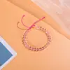 Pulsera de Cristal Sencillo Amazon Estilo Bohemio Joyería de Playa Pulsera Tejida de 12 Colores Fábrica