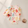 Ropa para Recién Nacido Primavera Verano Envoltura Ropa para Pedos Bebé Anyang Ropa para Niños Clase A Algodón Puro Ropa de Liebre Ropa para Trepar sin Huesos para Bebé