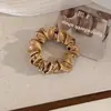 Goma para el pelo de pedrería estilo francés para mujer, adecuada para coletas altas y bajas, suave con el cabello, nuevo accesorio para el cabello 2024