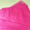 Em estoque: Saco de PE vermelho 50*70cm dupla face 24 fios espessado, saco plano de alta pressão de PE vinho tinto