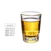 Copo de vinho copo de cerveja copo de água acrílico resistente a quedas grosso não quebrável restaurante Baijiu dois liang copo de vidro não temperado