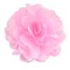 Nuevas Flores de Rosa de Tela de Satén Hechas a Mano Accesorios para el Cabello DIY Joyería Flor para la Cabeza Ramillete Zapatos Sombreros Accesorios de Ropa