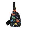 Bolsa Nueva para Niños Dinosaurio de Dibujos Animados Bolsa Cruzada para Niño Linda Bolsa de Hombro para Niña Bolsa para Teléfono Comercio Exterior Bolsa de Pecho para Niños