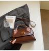 Bolso Pequeño para Mujer, Otoño e Invierno Retro 2026 Nueva Moda Versátil Bolso de Hombro Cruzado, Bolso de Mano Texturizado Bolso Cuadrado Pequeño