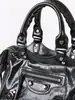 Bolso Nuevo Retro Versátil con Tachuelas para Motocicleta Hecho de Cuero Suave, Bolso de Mano Estilo Chica Caliente Dulce y Genial, Bolso de Hombro Cruzado