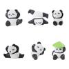 Micro Paisagem de Musgo Criativo Panda Travesso Saco Surpresa Decorações DIY Acessórios para Pendurar Mini Carro Pequenos Enfeites de Mesa