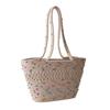 Bolsa de palha feminina Balde de verão Bolsa de praia 2023 Bolsa grande portátil elegante Bolsa transversal de ombro Bolsa Estilo Mori Bolsa pequena Moderna