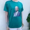2024 Exportação para Tanzânia, África Camisa Eleitoral Poliéster Gola Redonda da Campanha Presidencial Estampada com Padrão de Avatar Gola Redonda