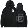 Tamanho Europeu TransfronteiriçoMoletom com Capuz Merch da Turnê Ada do Rapper Duki Masculino Feminino C