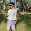Nuevo Traje de Baño para Parejas Hombres y Mujeres 2022 Nuevo Bikini de Dos Piezas de Cintura Alta Pantalones de Playa para Hombres de Viaje de Vacaciones Venta al por Mayor