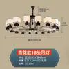 Novo Pendente de Arte em Ferro Estilo Chinês e Lâmpada de Teto de Uso Duplo, Lustre Grande Gaiola de Pássaro Estilo Francês para Restaurantes de Hot Pot, Iluminação Profissional para Hotéis