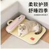 Tapete Refrescante para Gatos, Almofada Refrescante de Seda Gelada, Tapete de Dormir Removível e Lavável para Animais de Estimação, Tapete de Dormir para Cachorros, Almofada de Gelo para Animais de Estimação