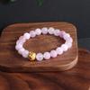 Nova Pulseira Chinesa Lihui Roxa Contas de Transferência Moda Comutador Joker Pulseira de Cristal Pedra Natural Transmissão Ao Vivo do TikTok Explosões