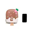 Nova Mochila Escolar de Jardim de Infância Desenho Animado Infantil Fofo Sorvete Casca de Ovo Mochila para Meninos e Meninas Bebê Saindo Mochila Leve