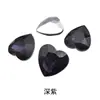 Pedrería de Cristal con Forma de Corazón Irregular y Base Puntiaguda Pedrería de Cristal Materiales para Funda de Teléfono DIY Bolso de Zapatos de Belleza Accesorios de Ropa DIY Pedrería con Forma de Corazón