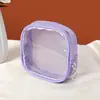 Bolsa Cosmética de PVC Bolsa com Zíper de Viagem Bolsa Multifuncional para Artigos de Higiene Pessoal Bolsa de Armazenamento com Separação de Seco e Úmido Armazenamento para Miçangas e Frascos de Armazenamento