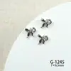Nueva Joyería para Uñas con Lazo de Zirconia Joyería para Uñas con Lazo de Zirconio de Alta Gama Textura Lujo Ligero Francés Tridimensional