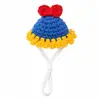 Sombrero de hámster transfronterizo, gorro navideño de lana, lagarto mascota pequeño, accesorios divertidos para la cabeza de reptiles