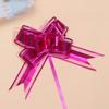 Fronterizo 30# lazo mediano flor de mano mate metálico gasa de nieve Phnom Penh flor de regalo embalaje de flores flor