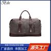 Bolsa de Viaje de Lona Retro de Moda Bolsa para Ropa de Viaje de Negocios para Hombre de Gran Capacidad Bolsa de Hombro de Mano