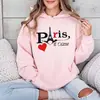 Sudadera con Estampado de la Torre Eiffel de París para Mujer Transfronteriza Temu Wish Amazon