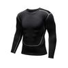 Camiseta ajustada de entrenamiento para hombre PRO Fitness Running, Amazon, elástica, de secado rápido, de manga larga, ropa