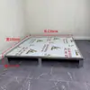Pallets de Aço Inoxidável, Porta-Cargas, Pads de Prateleira, Plataformas Industriais, Placas à Prova de Umidade para Armazém de Empilhadeiras